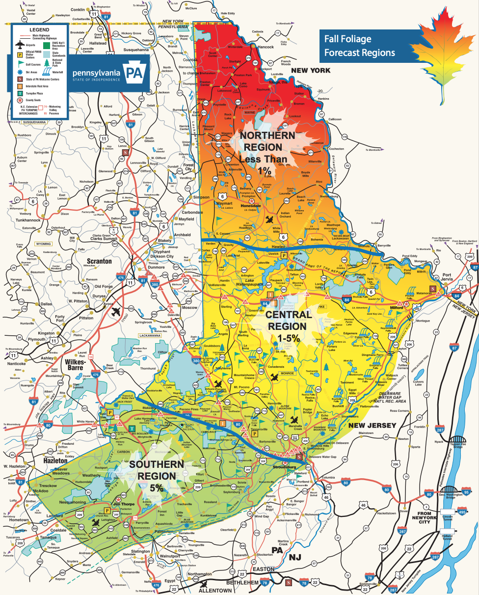 Poconos-mountains-fall-foliage-map